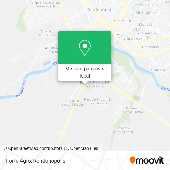 Forte Agro mapa