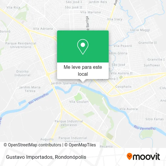Gustavo Importados mapa