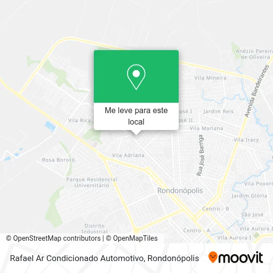 Rafael Ar Condicionado Automotivo mapa
