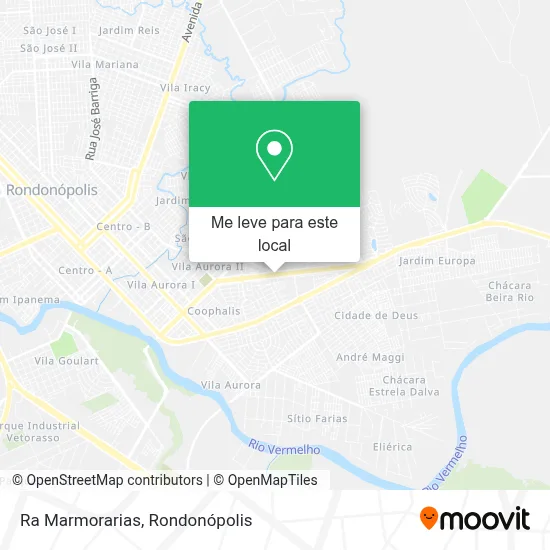Ra Marmorarias mapa