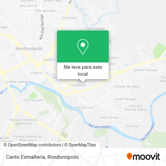 Canto Esmalteria mapa
