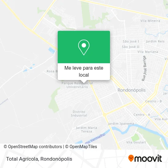 Total Agrícola mapa