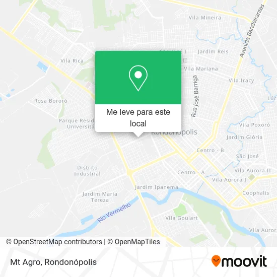 Mt Agro mapa