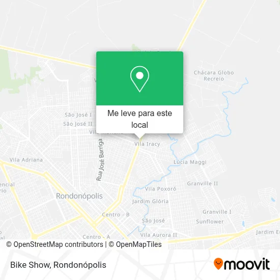 Bike Show mapa