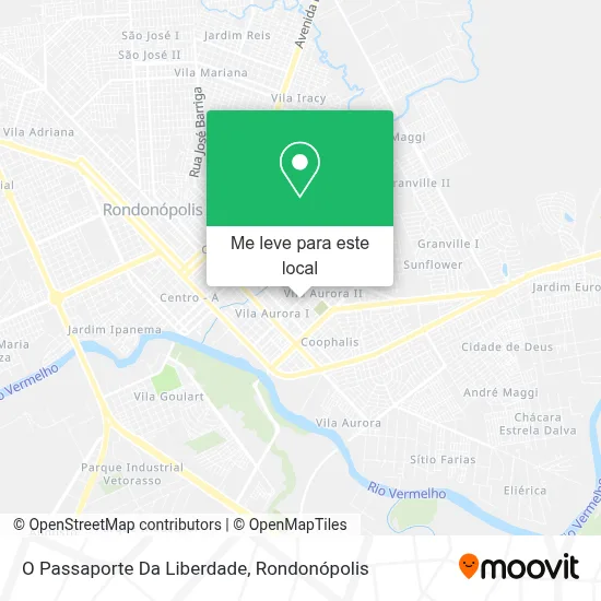 O Passaporte Da Liberdade mapa