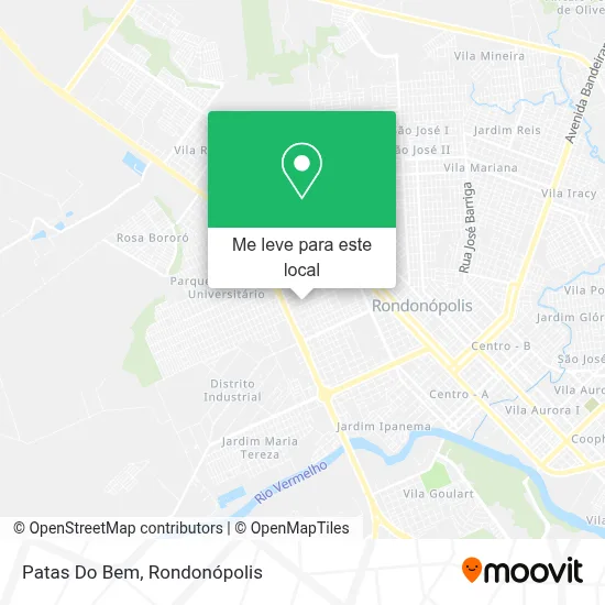 Patas Do Bem mapa