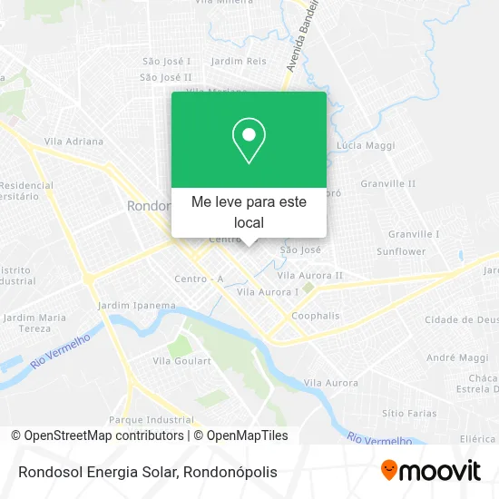 Rondosol Energia Solar mapa