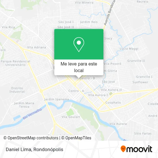Daniel Lima mapa