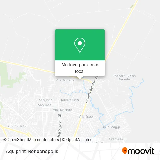Aquiprint mapa