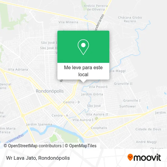 Wr Lava Jato mapa