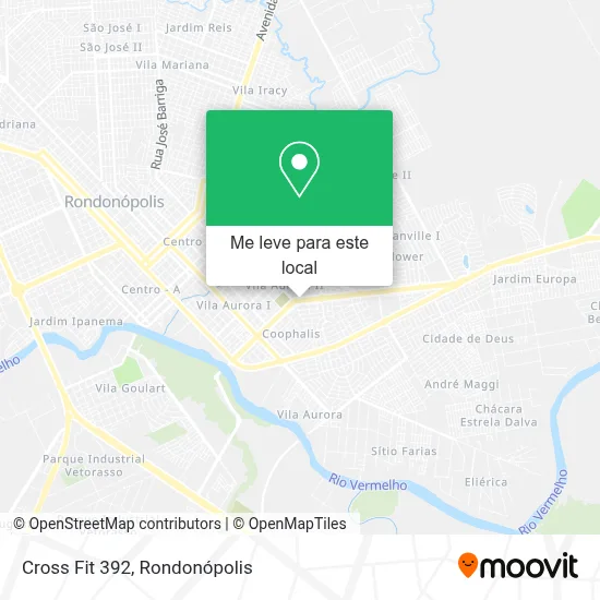 Cross Fit 392 mapa