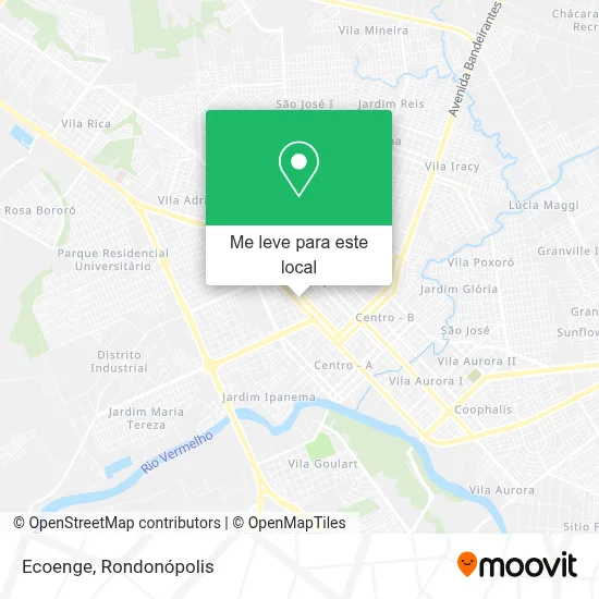 Ecoenge mapa