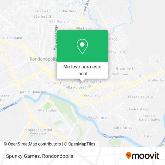 Spunky Games mapa