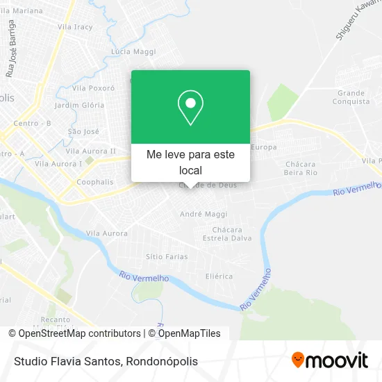 Studio Flavia Santos mapa