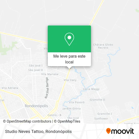 Studio Neves Tattoo mapa