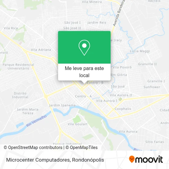 Microcenter Computadores mapa