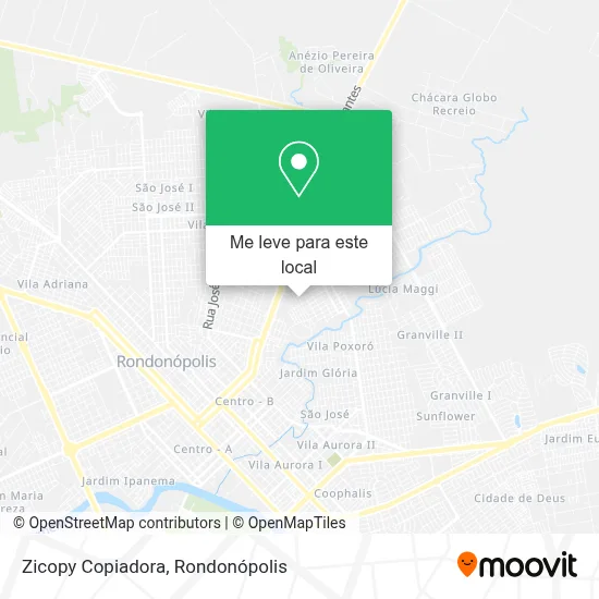 Zicopy Copiadora mapa