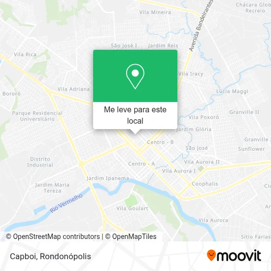 Capboi mapa