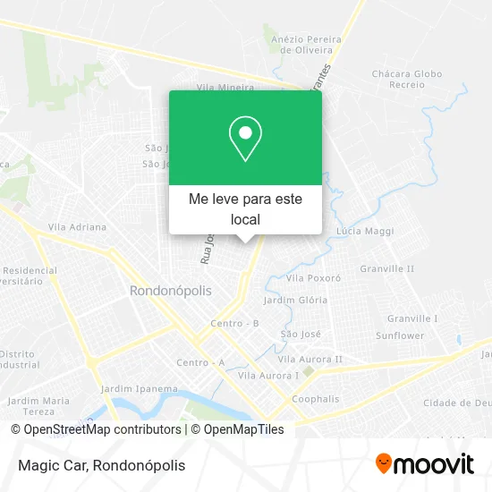 Magic Car mapa