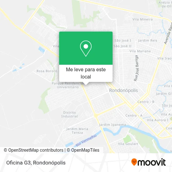 Oficina G3 mapa