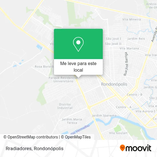 Rradiadores mapa