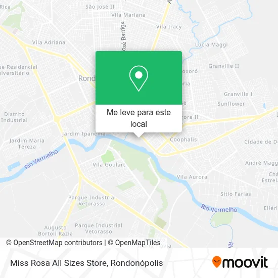 Miss Rosa All Sizes Store mapa