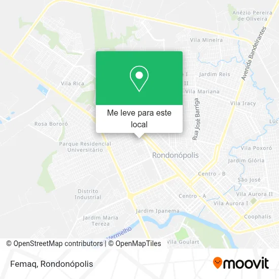 Femaq mapa