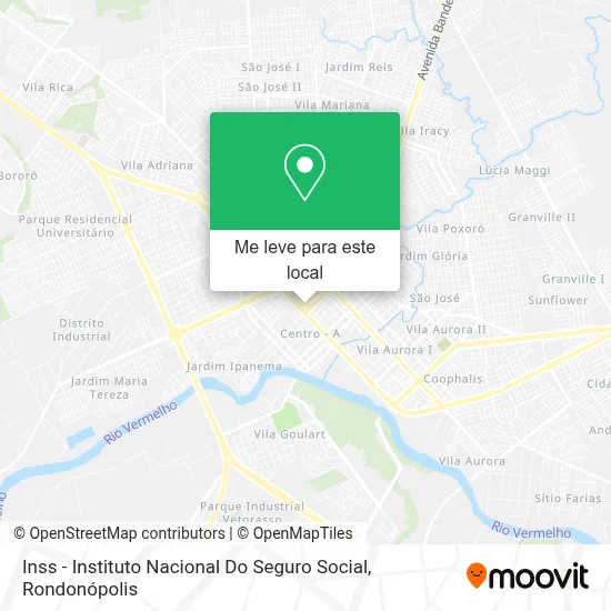 Inss - Instituto Nacional Do Seguro Social mapa