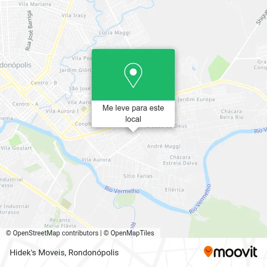 Hidek's Moveis mapa