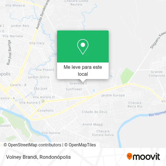 Volney Brandi mapa