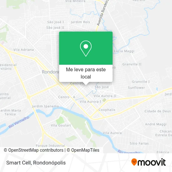 Smart Cell mapa
