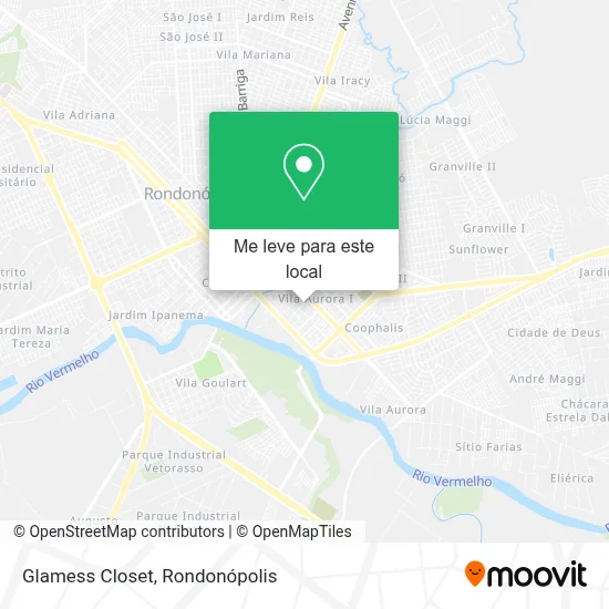 Glamess Closet mapa
