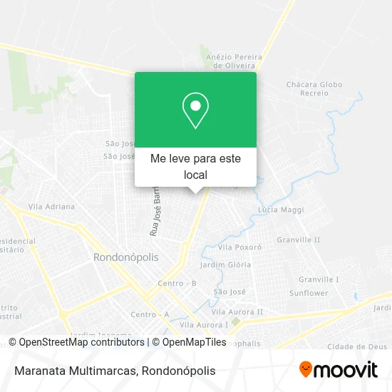 Maranata Multimarcas mapa