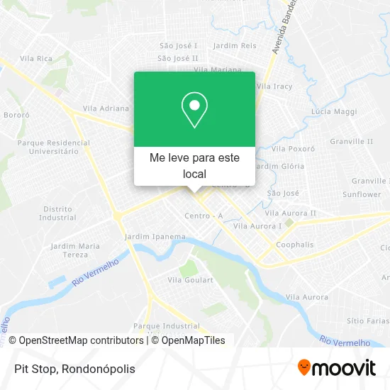 Pit Stop mapa