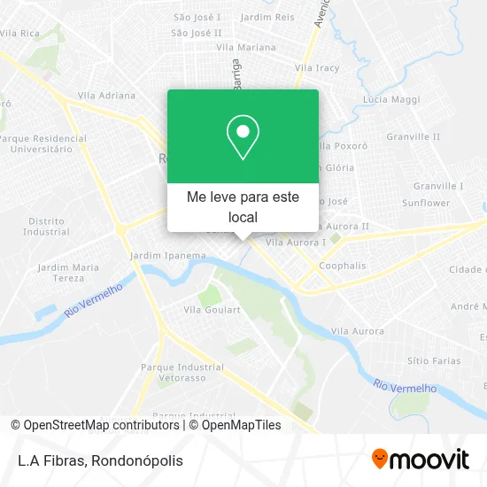 L.A Fibras mapa