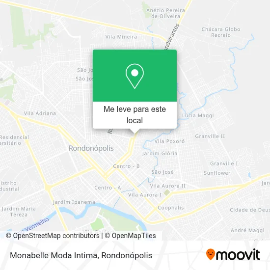 Monabelle Moda Intima mapa