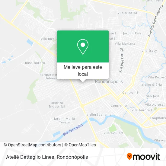 Ateliê Dettaglio Linea mapa