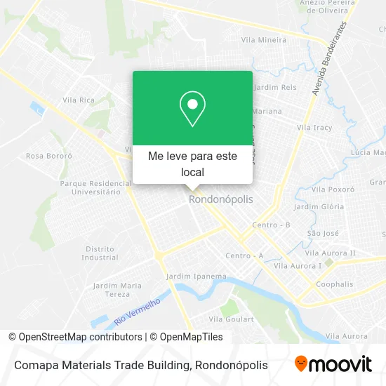 Comapa Materials Trade Building mapa