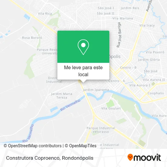 Construtora Coproenco mapa