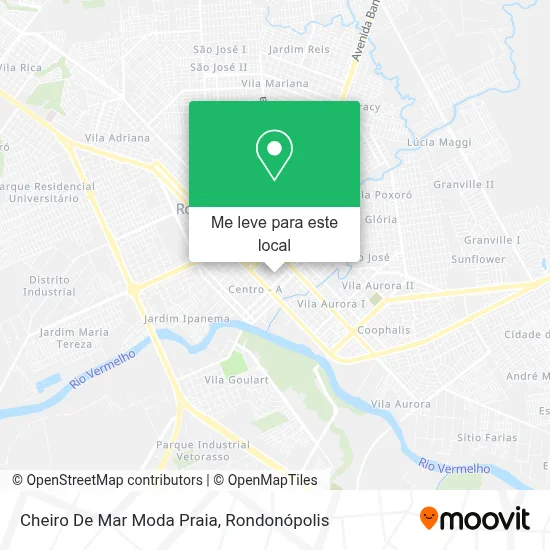 Cheiro De Mar Moda Praia mapa