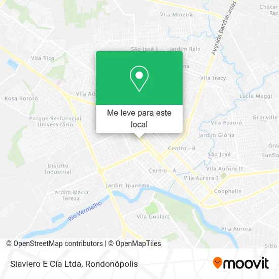 Slaviero E Cia Ltda mapa