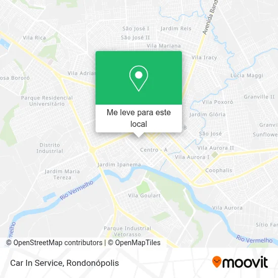 Car In Service mapa