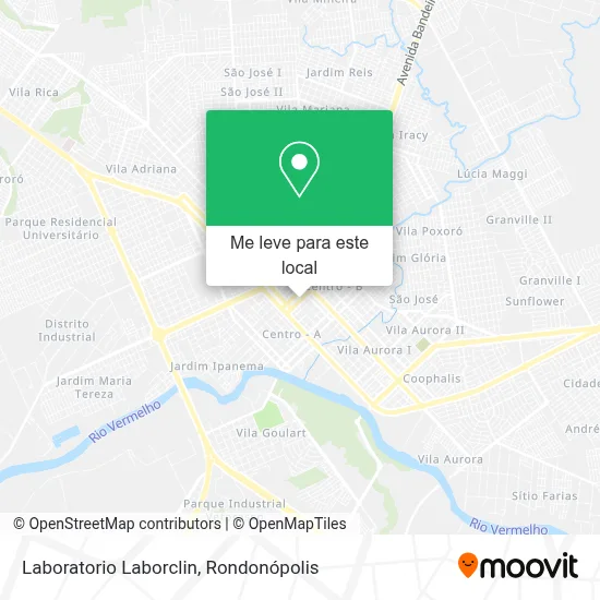 Laboratorio Laborclin mapa