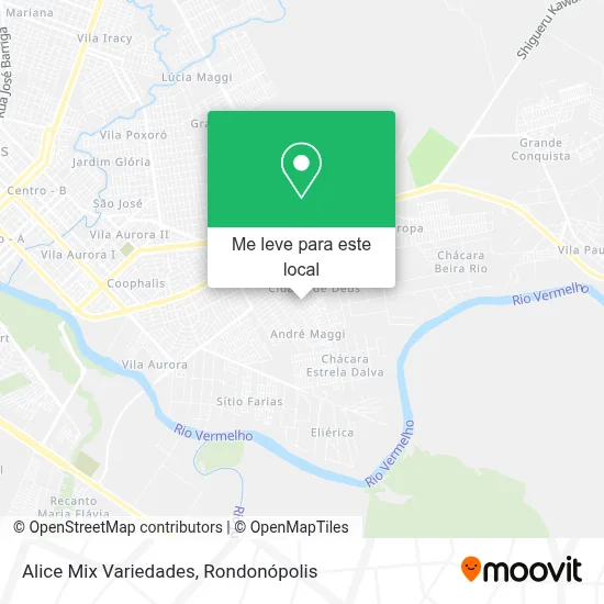 Alice Mix Variedades mapa
