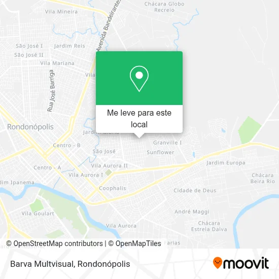 Barva Multvisual mapa