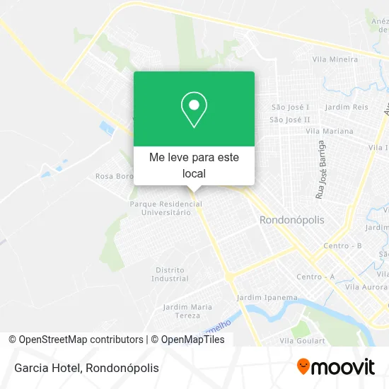 Garcia Hotel mapa