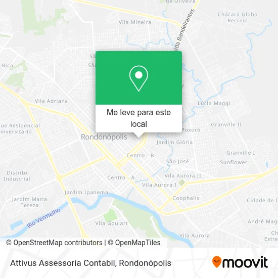 Attivus Assessoria Contabil mapa