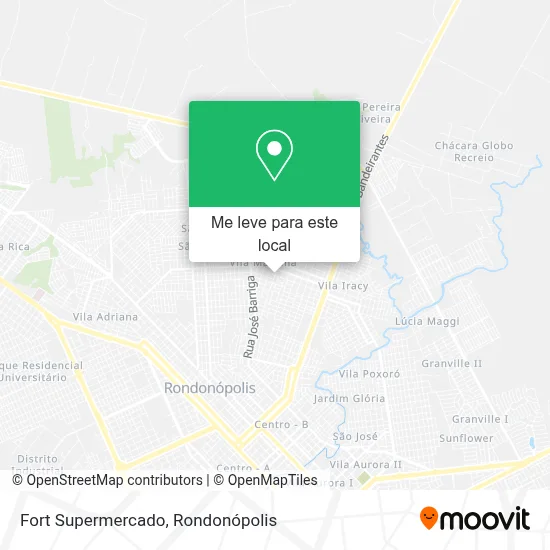 Fort Supermercado mapa