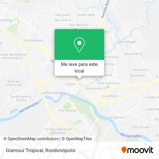 Glamour Tropical mapa