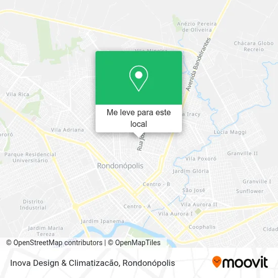 Inova Design & Climatizacão mapa